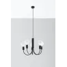 Chandelier PICCOLO 5 noir
