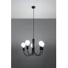Chandelier PICCOLO 5 noir