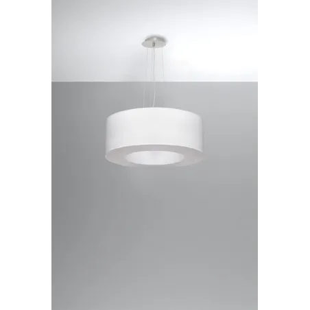 Chandelier SATURNO 50 blanc