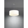 Chandelier SATURNO 50 blanc