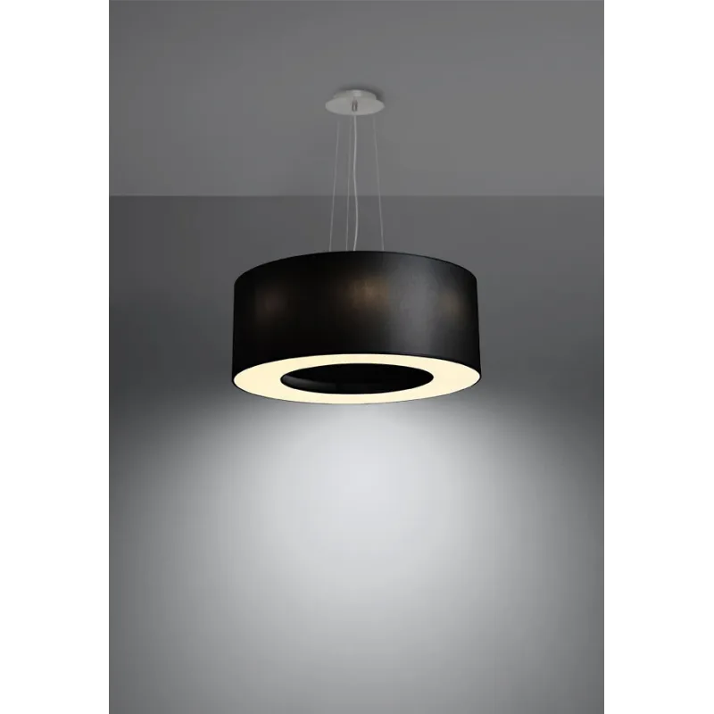 Chandelier SATURNO 50 noir