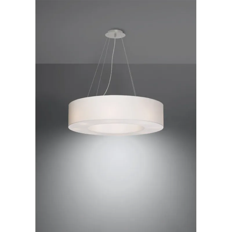 Chandelier SATURNO 70 blanc