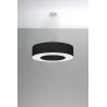 Chandelier SATURNO 70 noir