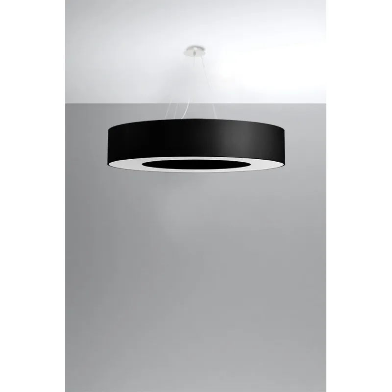Chandelier SATURNO 90 noir
