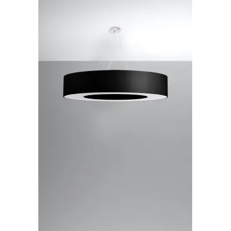 Chandelier SATURNO 90 noir