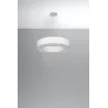 Chandelier SATURNO SLIM 50 blanc