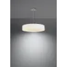 Chandelier SATURNO SLIM 50 blanc