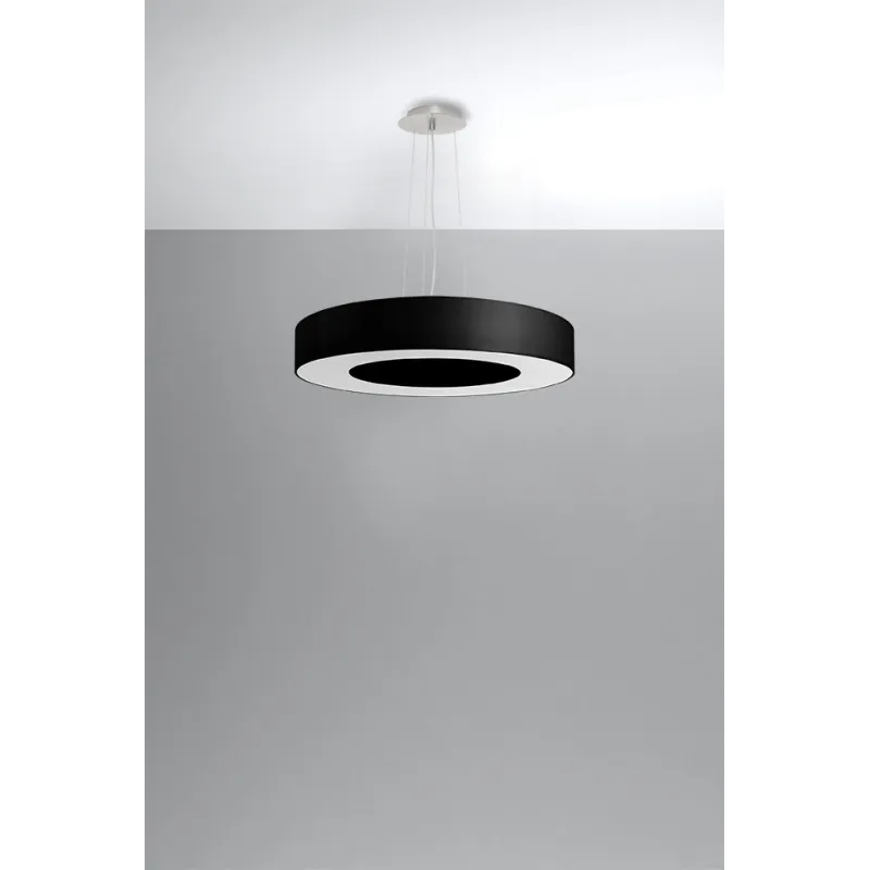 Chandelier SATURNO SLIM 50 noir