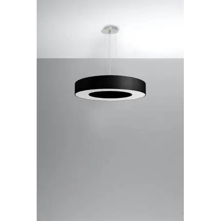 Chandelier SATURNO SLIM 50 noir