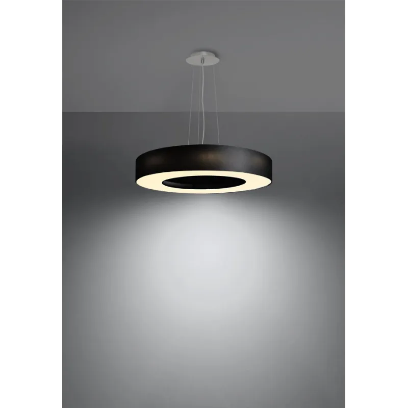 Chandelier SATURNO SLIM 50 noir
