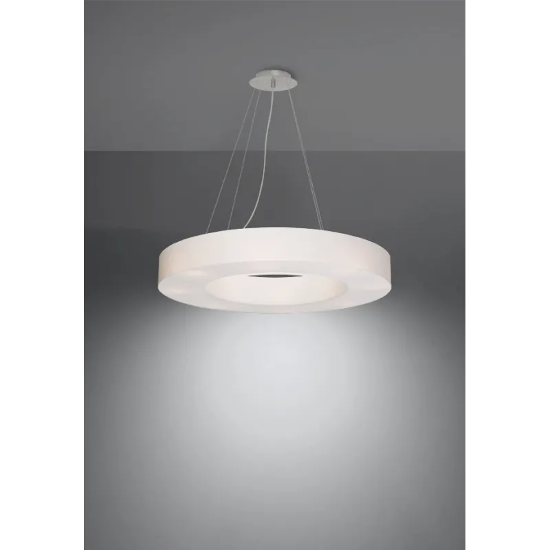 Chandelier SATURNO SLIM 70 blanc