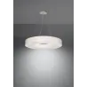 Chandelier SATURNO SLIM 70 blanc