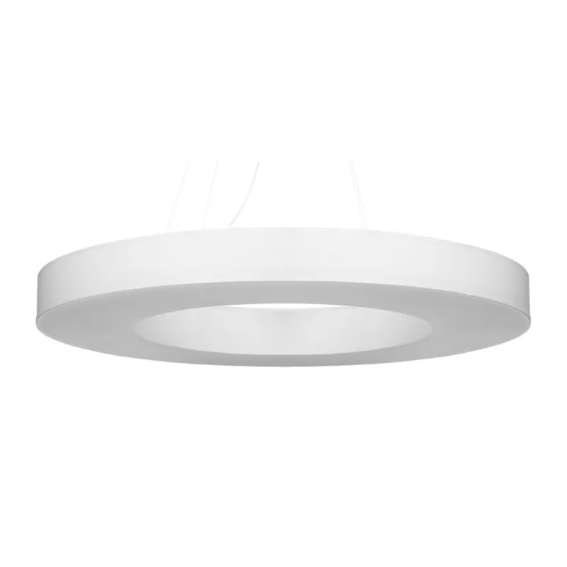 Chandelier SATURNO SLIM 90 blanc