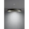 Chandelier SATURNO SLIM 90 noir