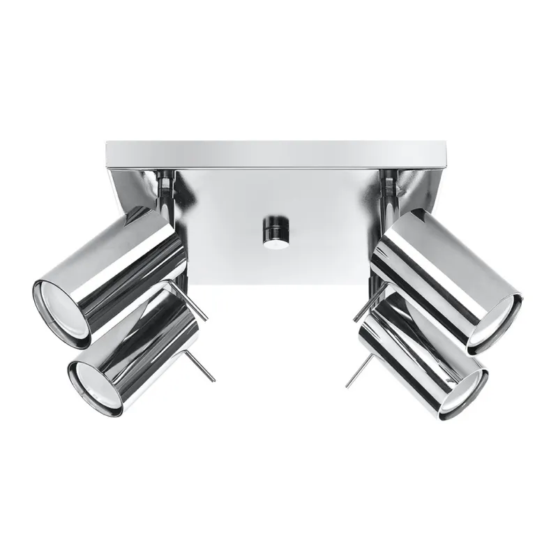 Plafonnier RING 4 chrome