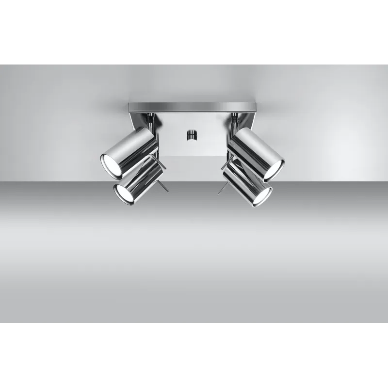 Plafonnier RING 4 chrome