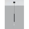 Suspension MOZAICA 1 noir/chrome