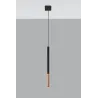Suspension MOZAICA 1 noir/cuivre