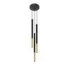 Suspension MOZAICA 3P noir/doré