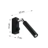 Applique  EYETECH 1 noir