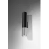 Applique  LOOPEZ noir/chrome