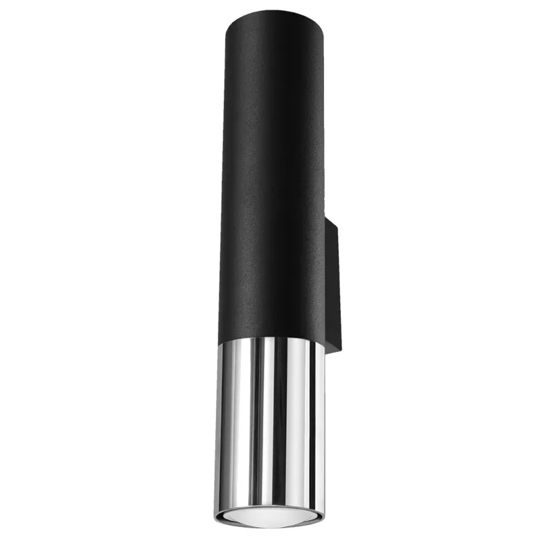 Applique  LOOPEZ noir/chrome