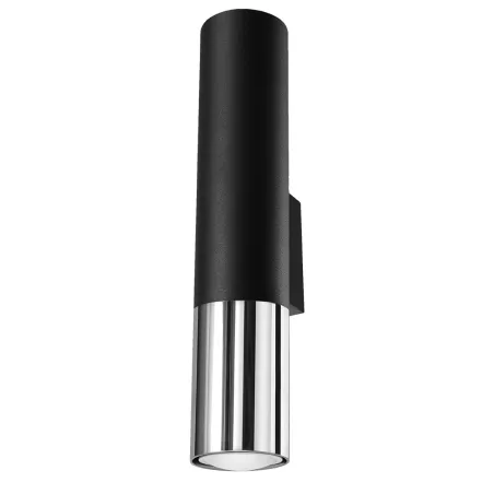 Applique  LOOPEZ noir/chrome