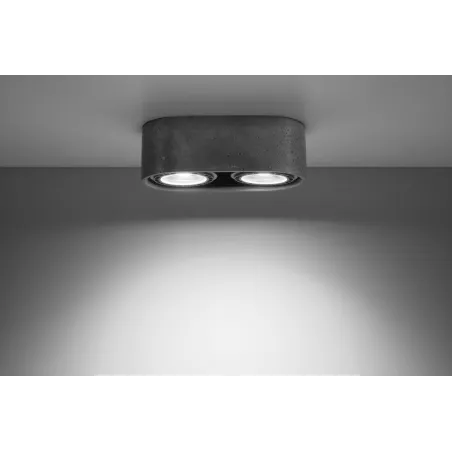 Plafonnier BASIC 2 béton