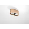 Plafonnier BASIC 2 bois