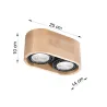 Plafonnier BASIC 2 bois