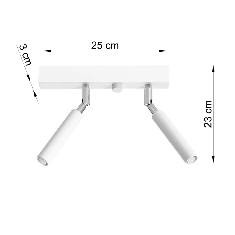 Plafonnier EYETECH 2 blanc