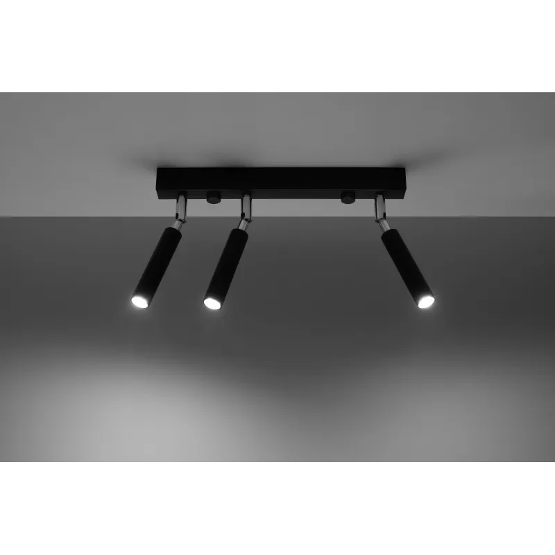 Plafonnier EYETECH 3 noir