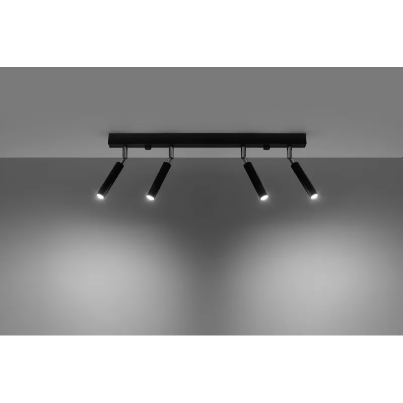 Plafonnier EYETECH 4 noir