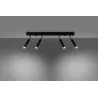 Plafonnier EYETECH 4 noir