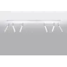 Plafonnier EYETECH 6 blanc