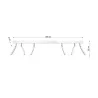 Plafonnier EYETECH 6 blanc