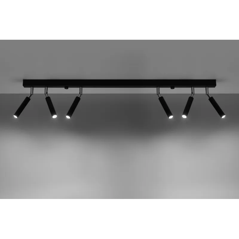 Plafonnier EYETECH 6 noir