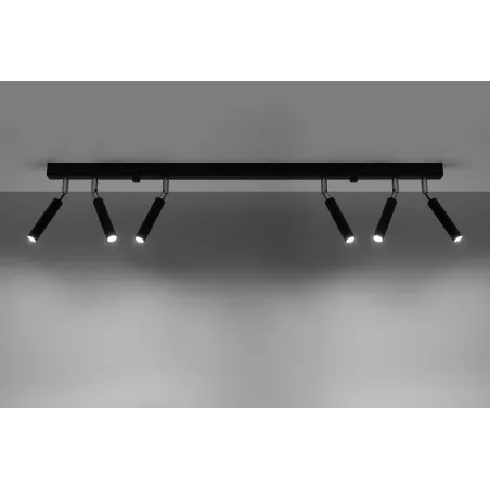 Plafonnier EYETECH 6 noir