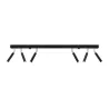 Plafonnier EYETECH 6 noir