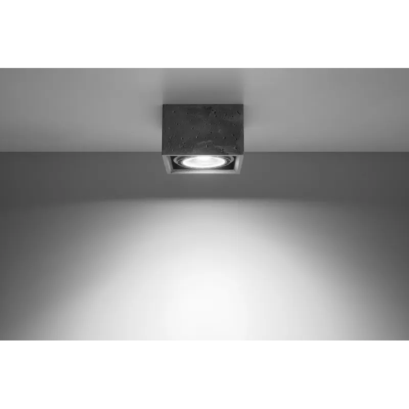 Plafonnier QUATRO 1 béton
