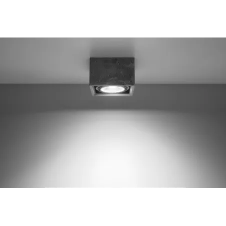 Plafonnier QUATRO 1 béton