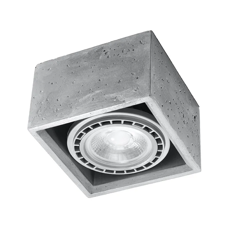 Plafonnier QUATRO 1 béton