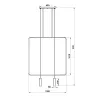 Suspension RANA 2 noir