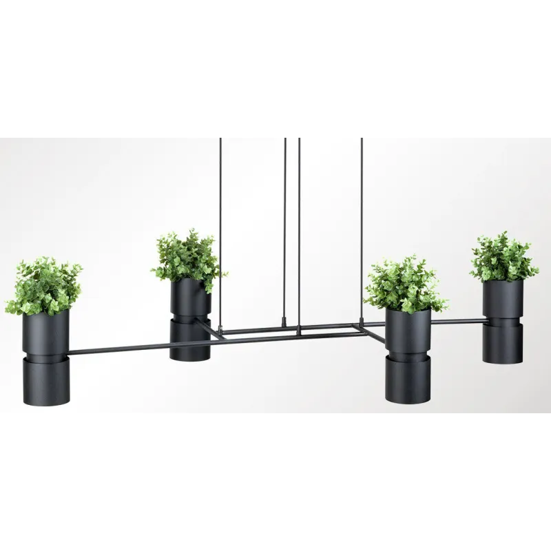 Suspension KUKKIA noir
