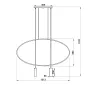 Suspension HOLAR 2 noir