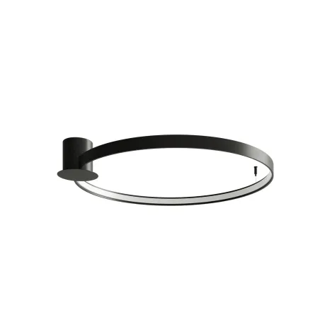Plafonnier RIO 78 noir 4000K