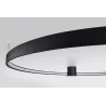 Plafonnier RIO 78 noir 3000K