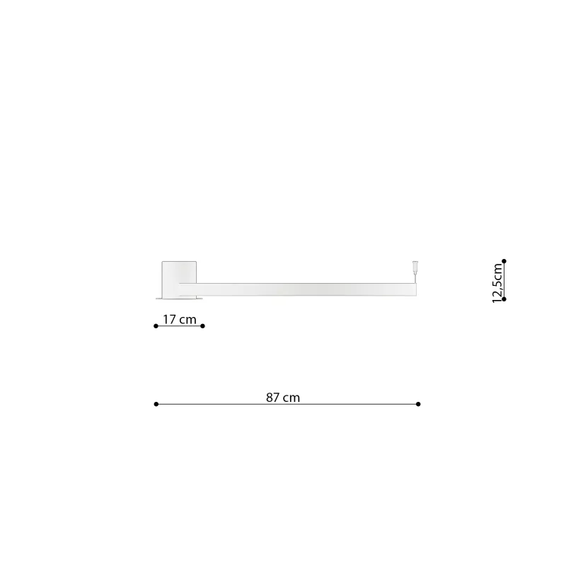 Plafonnier RIO 78 blanc 3000K