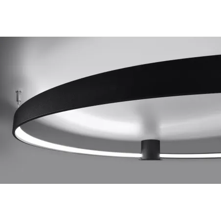 Plafonnier RIO 55 noir 4000K