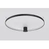 Plafonnier RIO 110 noir 4000K